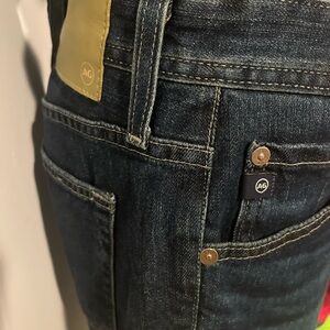 AG Adriano Goldschmied CUT OFF Jean SHORTS Sz 32 GRIFFIN New ORIG $185+!!!